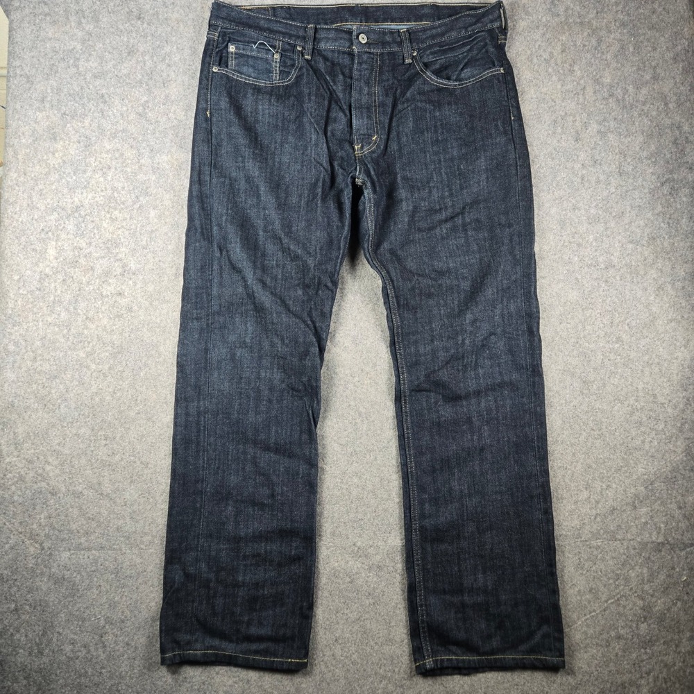 Levi's 559 Jeans Mens 38x32 Blue Relaxed Straight Leg Dark Wash Denim Workwear
